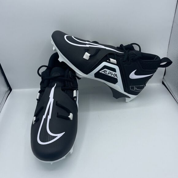 Nike Alpha Menace Pro 3 Mid Men’s Football Cleats Black CT6649-001 Brand new - Picture 1 of 5